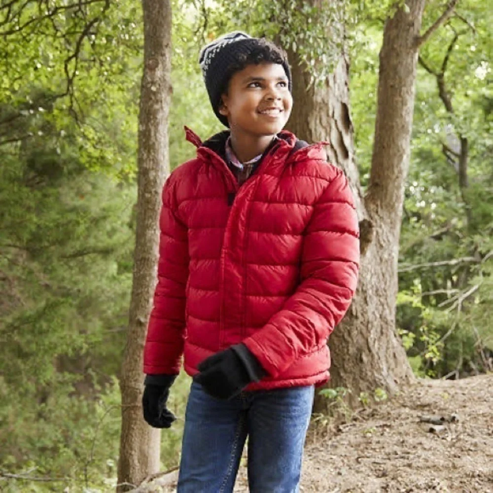 Thereabouts Little & Big Boys Hooded Heavyweight Puffer Jacket 4/5
